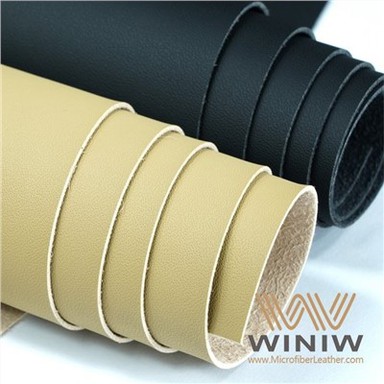Faux چرم جیر پارچه مواد میکروفیبر