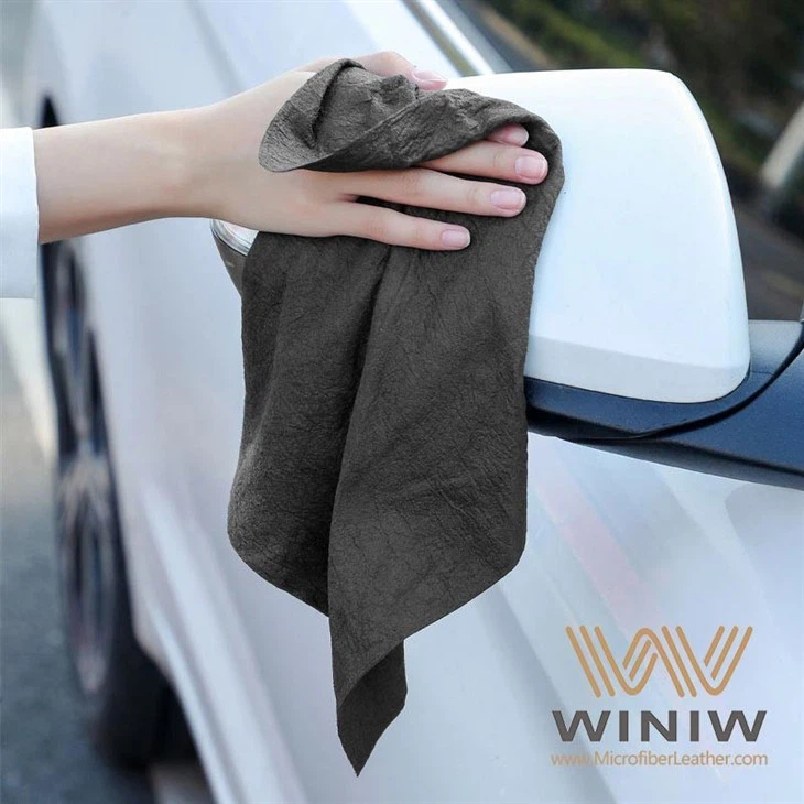 Long-Lasting High Quality Leather Artificial Chamois Material Car Wipes
