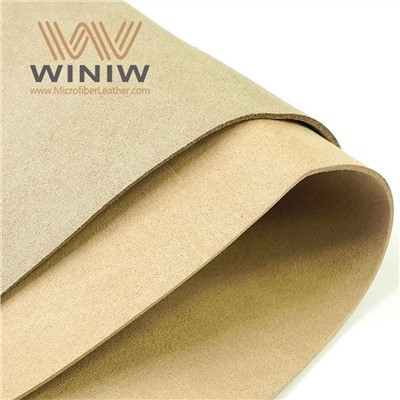 نبوک چرم مصنوعی قهوه ای شتری برای مبلمان صندلی ماشین