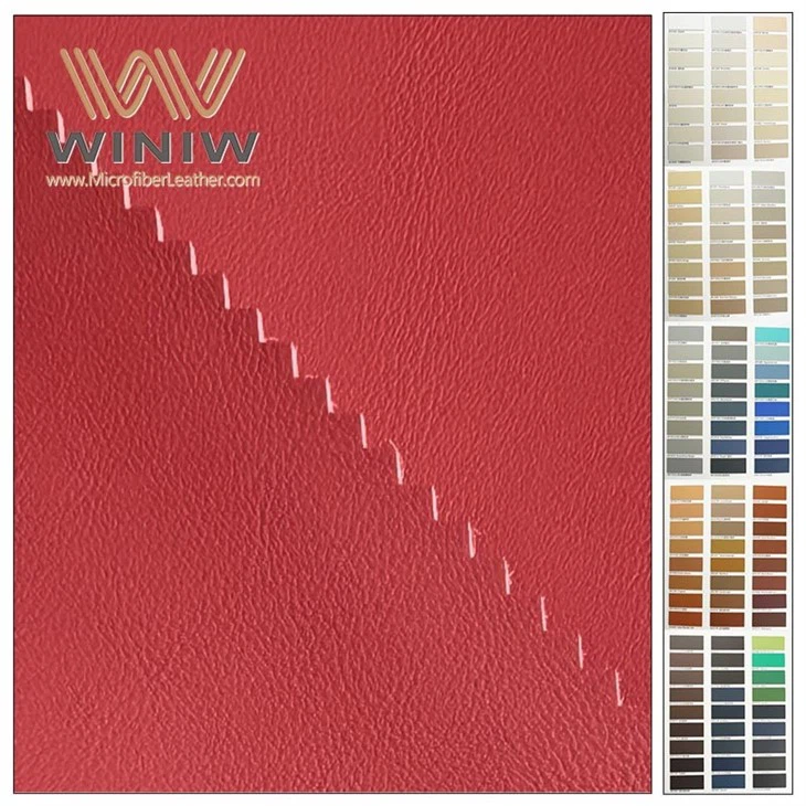 0.8mm Natural Feel Nappa Imitation SK Series Leather For Making Interior Car