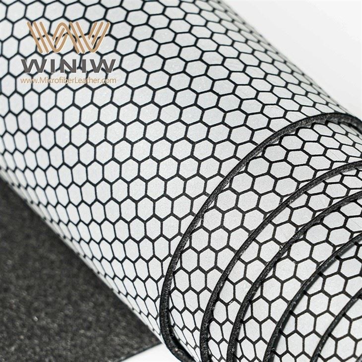 Durable Microfiber PU Leatherette Material Garments Leather