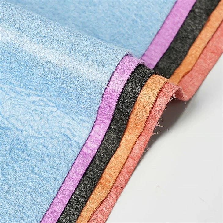 چرم تمیز کننده ماشین Faux Chamois با مواد میکروفیبر با کیفیت بالا